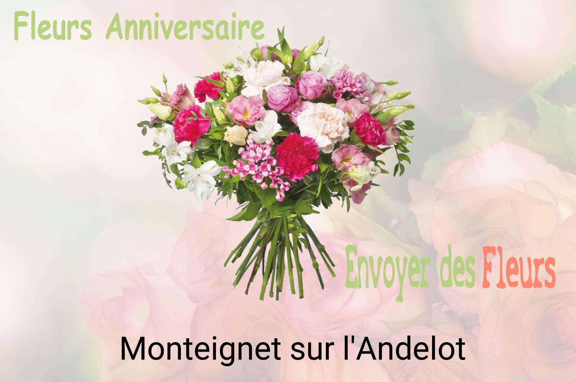 Bouquet de fleurs d’anniversaire livré à Monteignet-sur-l'Andelot
