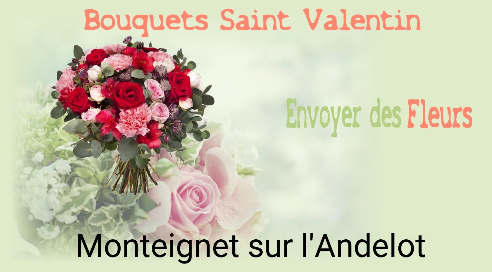 Roses de Saint-Valentin livrées à Monteignet-sur-l'Andelot